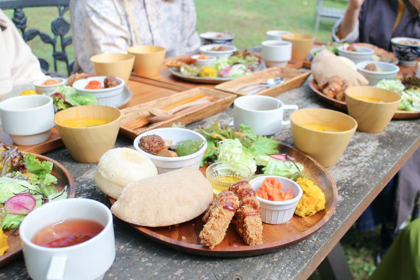 軽井沢の昼食